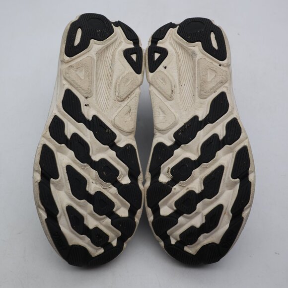 Hoka One One Clifton 9 Running Men's 10 EE Black White Mesh Road 1132210 BWHT - Picture 9 of 9